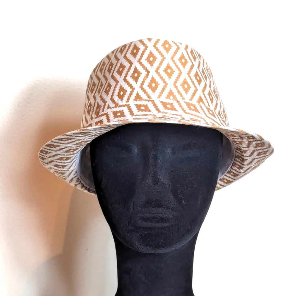 White‎ and Brown Fedora